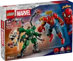 LEGO Marvel 76338 Robotų mū&scaron;is: Žmogus-voras prie&scaron; daktarą A&scaron;tuonkojį