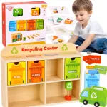 TOOKY TOY medinis perdirbimo centras &ndash; lavinamasis rū&scaron;iuoklis