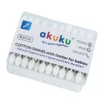 Akuku krap&scaron;tukai ausims vaiki&scaron;ki saugus medvilniniai 60 vnt A0710