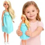 WOOPIE ROYAL nė&scaron;čia lėlė Lily su kūdikiu, mėlyna suknele