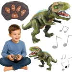 WOOPIE nuotoliniu būdu valdomas dinozauras-robotas tiranozauras