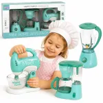 WOOPIE 3 in 1 vaiki&scaron;kos buitinės technikos rinkinys: mikseris, blenderis, virtuvės kombainas