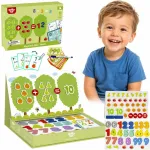 TOOKY TOY medinis magnetinis Montessori matematikos žaidimas vaikams