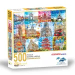 Brain Tree dėlionė, Spalvoti stebuklai, 500 det.