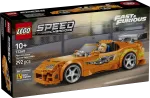 LEGO Speed Champions 77260 Greiti ir įsiutę: Toyota Supra MK4