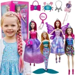 WOOPIE 4 stebuklingų princesių rinkinys &ndash; 4 in 1 lėlių dėžė su priedais