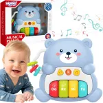 WOOPIE BABY interaktyvus muzikinis pianinas &bdquo;Me&scaron;kiukas&ldquo;, 1 vnt.