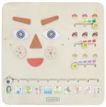 MASTERKIDZ &bdquo;Kaip jautiesi?&ldquo; &ndash; Montessori emocijų pažinimo lenta