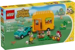 LEGO Animal Crossing 77054 Leifo nameliukas ant ratų ir sodo parduotuvėlė