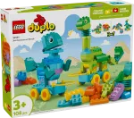 LEGO DUPLO 10451 Dinozaurai ant ratukų 3 viename