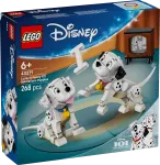 LEGO Disney 43271 Lakis ir Penė &ndash; 101 dalmatino &scaron;uniukai