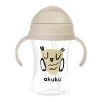 Akuku puodelis su &scaron;iaudeliu 290ml rudas pelėda A0204