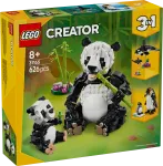 LEGO Creator 31165 Laukiniai gyvūnai: pandų &scaron;eima