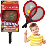 WOOPIE dideli vaiki&scaron;ki teniso ir badmintono raketės su plunksninuku