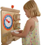 MASTERKIDZ lavinamoji lenta &bdquo;Mokomės pažinti laikrodį&ldquo; Flex sistemai