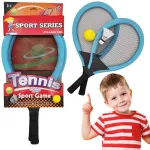 WOOPIE dideli vaiki&scaron;ki teniso ir badmintono raketės su plunksninuku