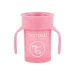 Twistshake buteliukas 360 nuo 6mėn rožinis 78928