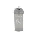 Twistshake buteliukas su &scaron;iaudeliu 360 ml nuo 6mėn pilkas 78680