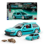 MATTEL BRICK SHOP HOT WHEELS Honda Custom 90 Civic EF konstruktorius (JHF62)