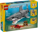 LEGO Creator 31381 Grėsmingas ryklys su lobių skrynia