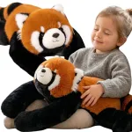 WOOPIE sveriamoji sensorinė pliu&scaron;inė raudonoji panda, 65 cm, 2,5 kg