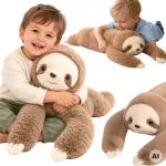 WOOPIE sveriamasis sensorinis pliu&scaron;inis tinginys, 65 cm, 2,5 kg