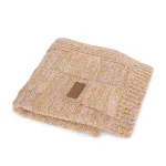 CebaBaby pledas megztas 90x90 rudas