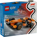 LEGO City 60442 F1 lenktynininkas su McLaren bolidu