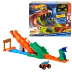 HOT WHEELS MONSTER TRUCKS rinkinys &ndash; Krokodilo i&scaron;&scaron;ūkis (JJN45)