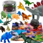 WOOPIE dinozaurų figūrėlių rinkinys, 34 vnt.