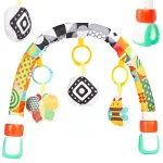 WOOPIE BABY lankas su žaisliukais lovytei, vežimėliui, automobilinei kėdutei &ndash; kontrastingas
