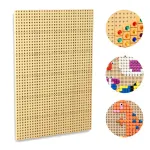 MASTERKIDZ kūrybinė STEM mokslo lenta &ndash; sieninė panelė 120 x 80 cm be montavimo panelės