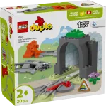 LEGO DUPLO 10425 Traukinio tunelis ir bėgių papildymo rinkinys