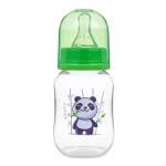 Akuku standartinis buteliukas 125ml nuo 0mėn žalias panda A0104