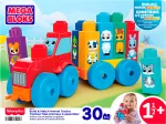 MEGA BLOKS konstruktorius &ndash; traktorius su gyvūnėliais (JKG33)