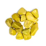 Serpentinas (geltonasis) &ndash; &scaron;lifuotas akmenukas, (&plusmn;2&ndash;4 cm)