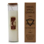 Ritualinė žvakė &bdquo;Draugystė&ldquo; su samanų agatu &ndash; Magic Spell