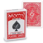 Phoenix Empire's Finest žaidimo kortos raudonos Card-Shark
