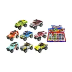 &bdquo;Jeep&ldquo; 4x4 visureigio trinties varomas stumiamasis/traukiamasis žaislas