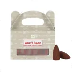 White sage Krioklio Efekto (backflow) smilkalai