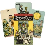 Smith-Waite Tarot Deck Borderless Taro kortos Mini leidimas