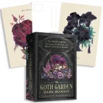 the Goth Garden Dark Blooms atvirukų rinkinys Adams Media
