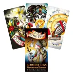 Eight Coins Tattoo Tarot Borderless Taro kortos &ndash; Mini leidimas