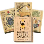 Egyptian Sacred Animals Oracle kortos