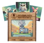 Lavinamoji Dėlionė I&scaron; Medžio (Gyvūnų kolekcija nr. 1) (EN) Fantasy Puzzles