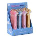 Medinis liniuotė &bdquo;Unicorn Magic&ldquo; su figūrine vir&scaron;utine dalimi (15 cm)