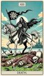 Tarot: The Death Dėlionė I&scaron; Medžio (250 detalių) Fantasy Puzzles