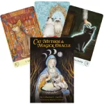 Cat Mythos & Magick Oracle kortos