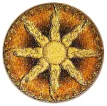 Gintarinis dangaus žiedas (Amber ring of the heavens amulet)