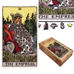Tarot: The Empress (Rider-Waite) Dėlionė I&scaron; Medžio (250 detalių) Fantasy Puzzles